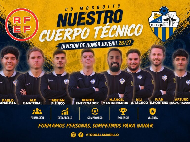 Peroti se hace cargo del juvenil del Mosquito en División de Honor