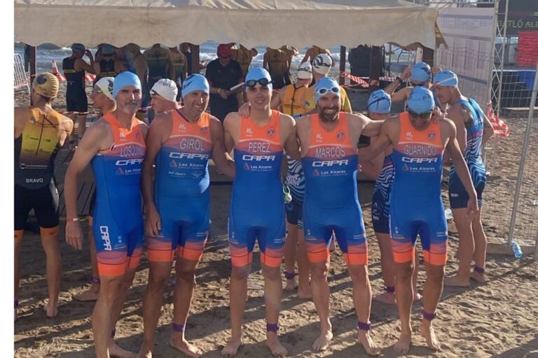 Destacada presencia del club Capa en la Copa del Rey de triatlón