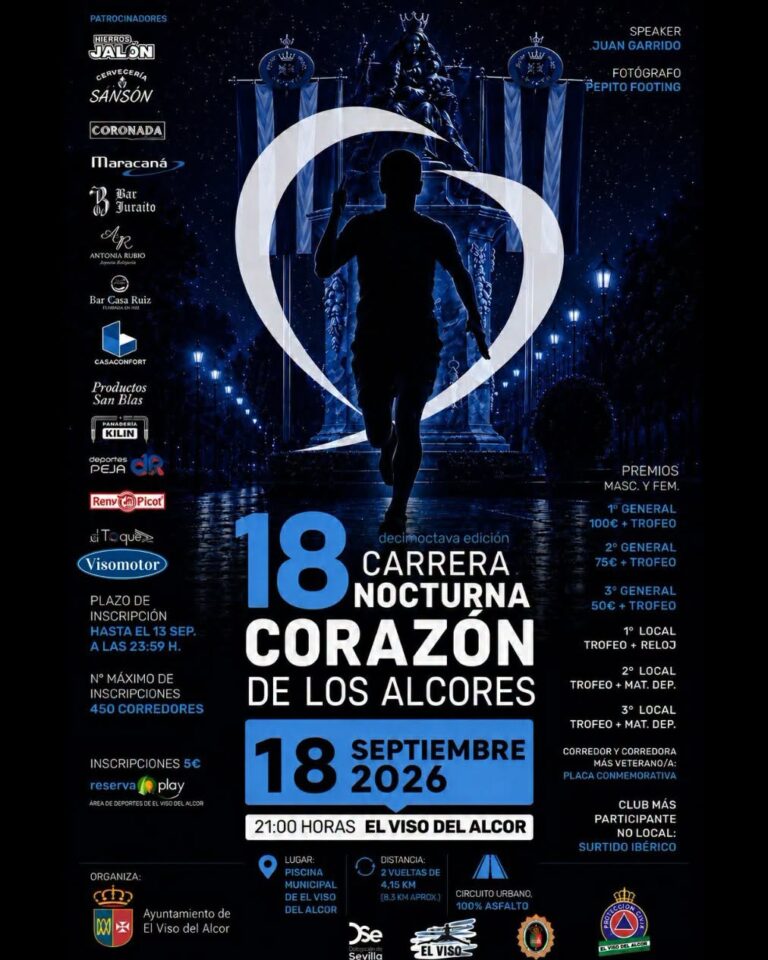 Abre el plazo de inscripción para la próxima Nocturna Corazón de Los Alcores