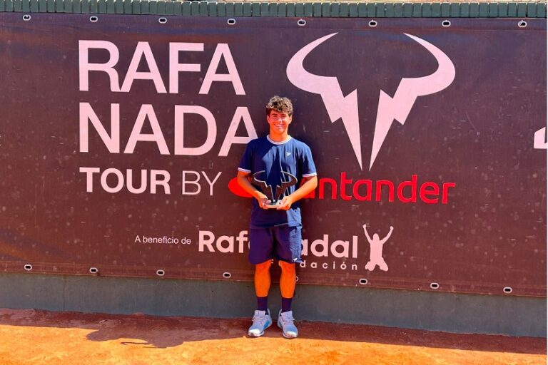 Pepe García conquista el Rafa Nadal Tour en categoría cadete