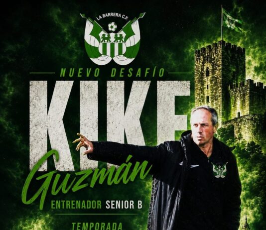 Kike Guzmán entrenará al segundo equipo sénior de La Barrera